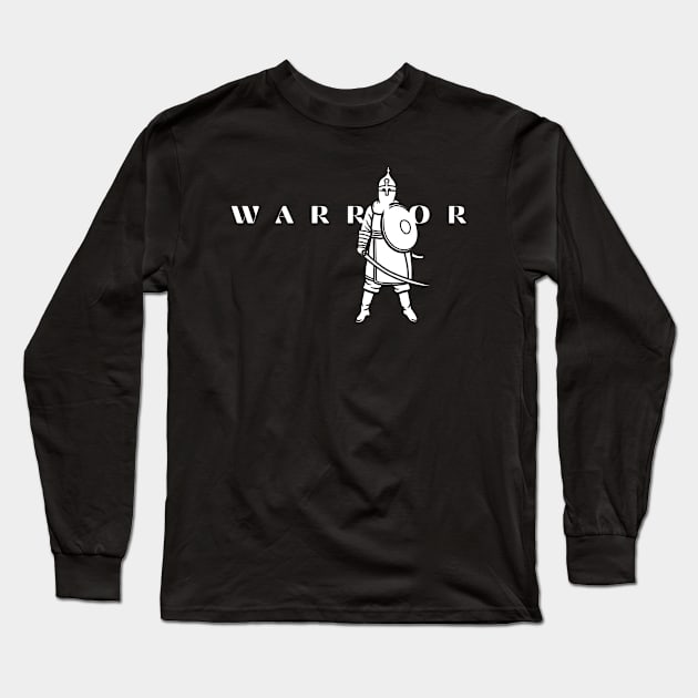 Armored Medieval Warrior Long Sleeve T-Shirt by MyUniqueTee